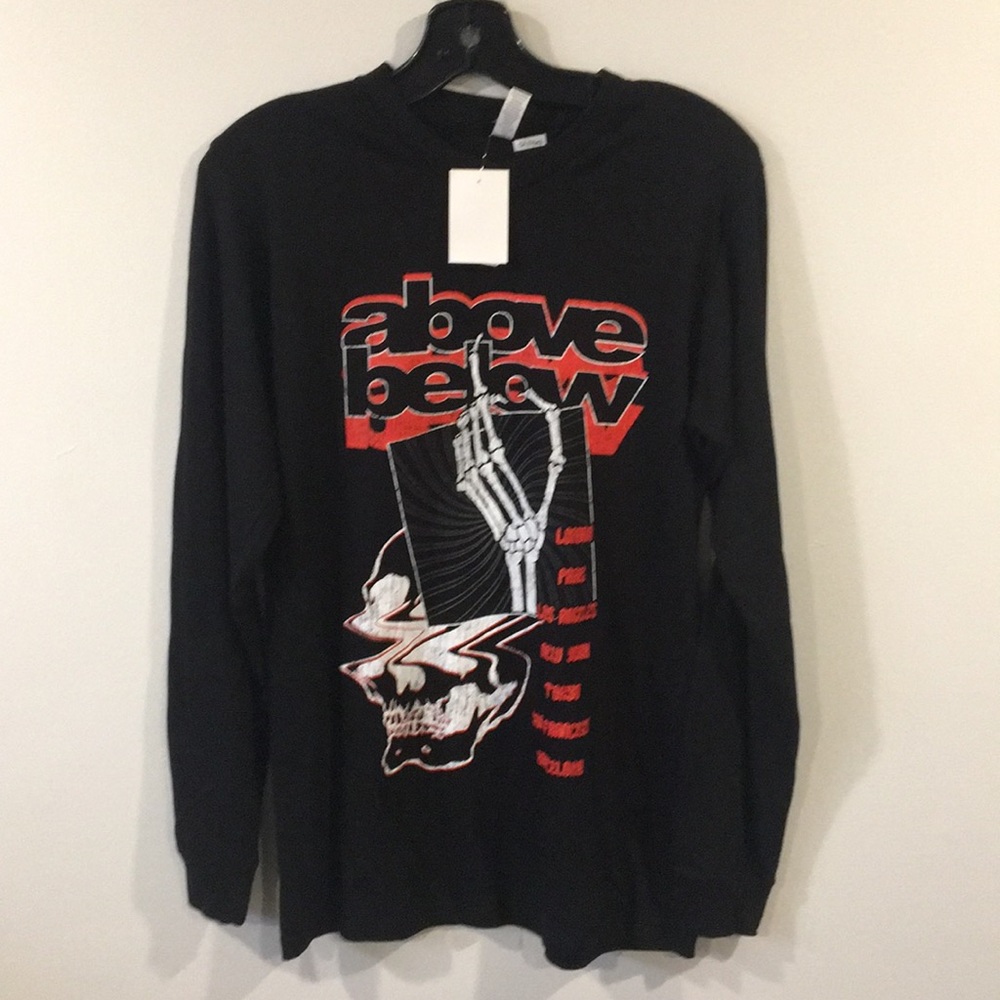 ZUNI SPORTSWEAR “Above Below” Long Sleeve Tee